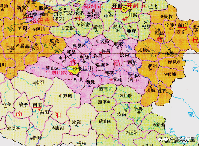 平顶山属于河南哪个城市，平顶山市是哪个省的城市（河南省的平顶山市）