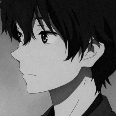 动漫头像男黑暗系，黑暗系男生动漫头像微信（黑白动漫男生头像2021）