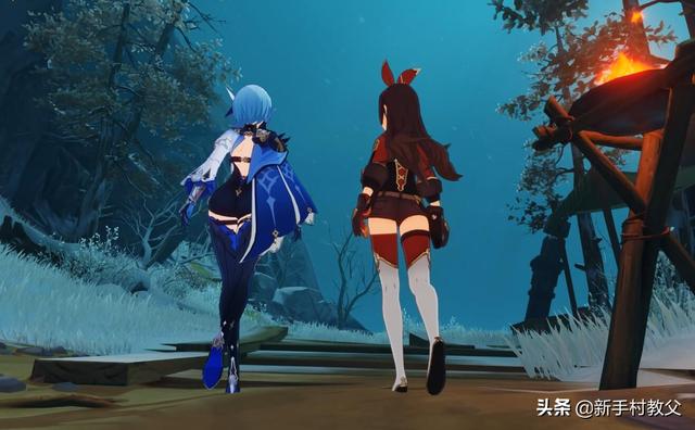 原神闺蜜头像微信，原神闺蜜头像（原神：新CP“柏菈图”火了）