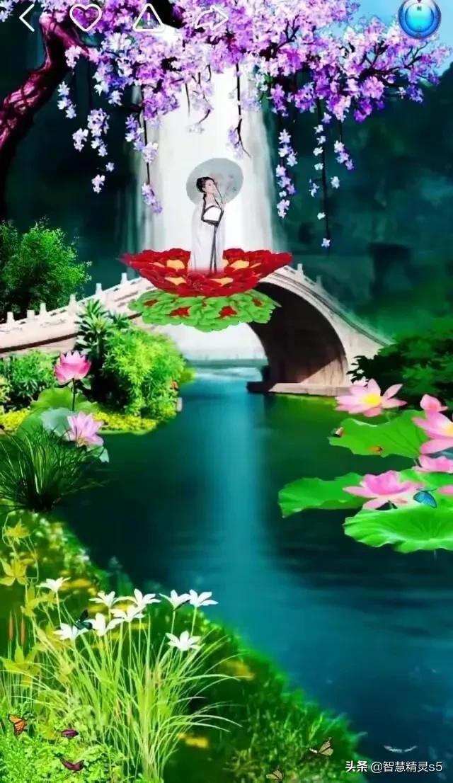 月夕花朝,春深似海,暗香疏影,粉妆玉砌,山清水秀,苍翠欲滴,秋月春风