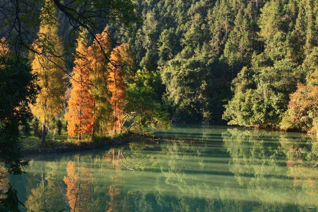 韶关旅游景点，旅游韶关旅游景点（“有山千丈色如丹）