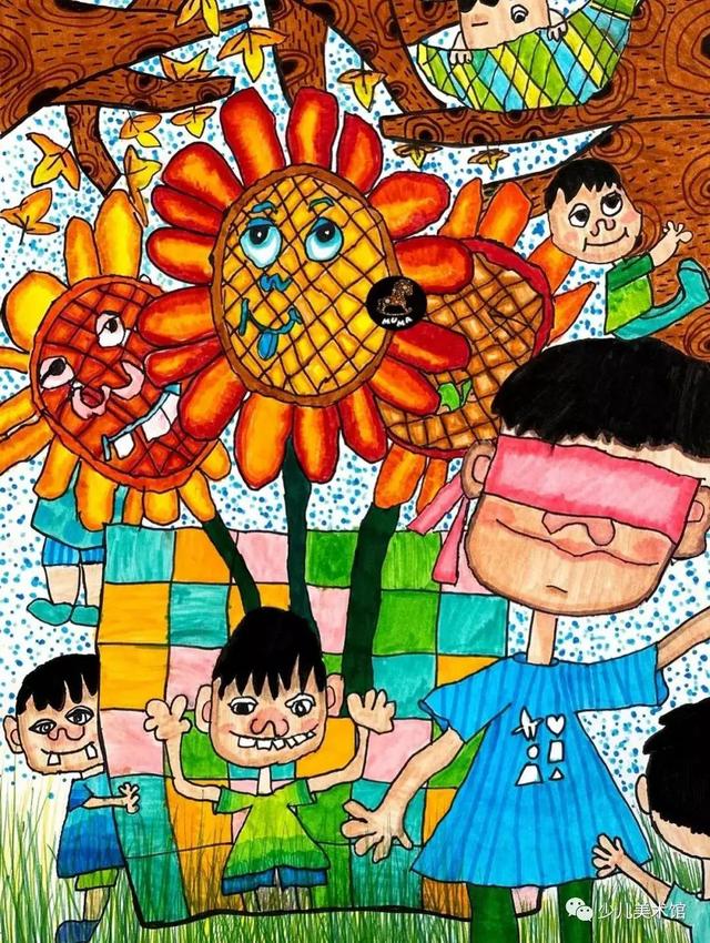 好看图.，好看图片头像女生（创作必备素材——61张主题儿童画）