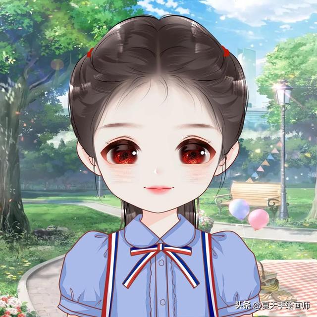 手绘微信头像，手绘头像（快来给自己换一款头像吧）