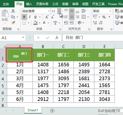 单元格怎么加斜线，单元格如何添加斜线（Excel如何制作斜线表头）