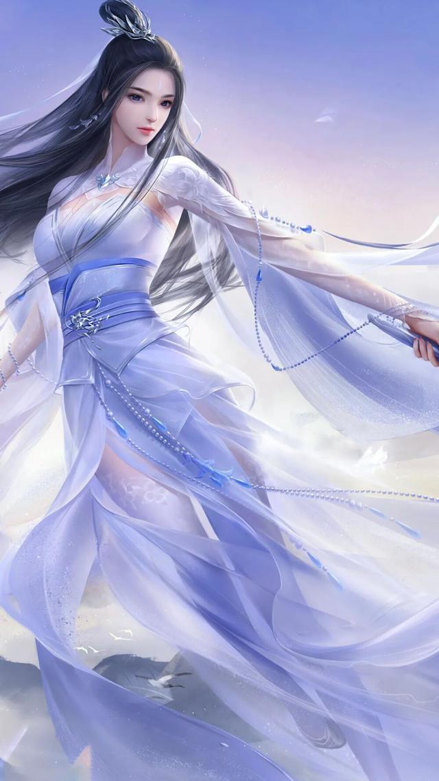 神仙背景图，微信头像，神仙背景图（古风头像壁纸/真的是神仙颜值耶）