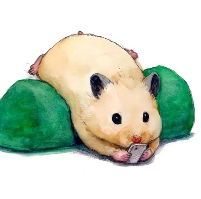 林弦：卡哇伊可爱仓鼠头像微信，林弦：卡哇伊可爱仓鼠头像（可爱的小仓鼠头像 ​​​）