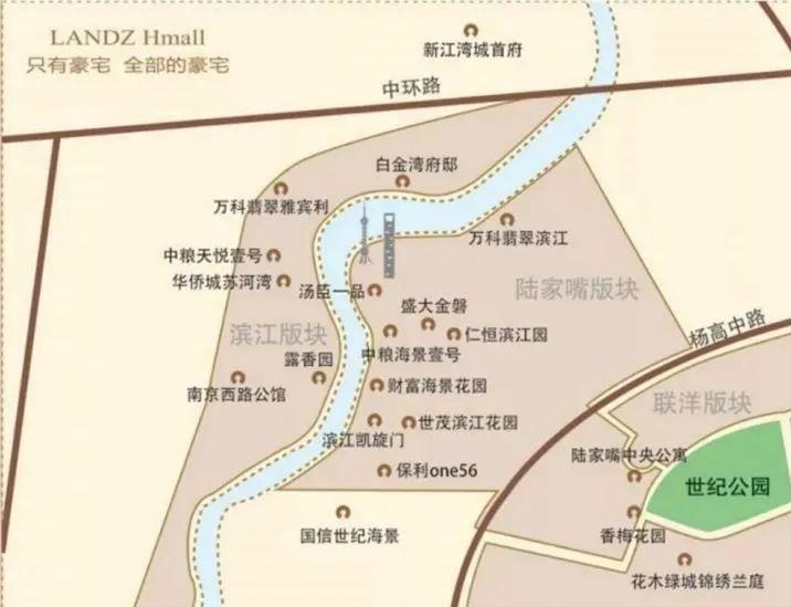 上海江景房(上海十大高档小区)