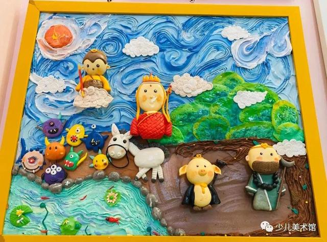 儿童diy手工画6-8岁，让孩子爱上黏土手工制作教程