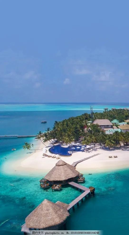 大海沙滩清新聊天背景，大海沙滩背景图片（愿你乘风破浪，扬帆远航）