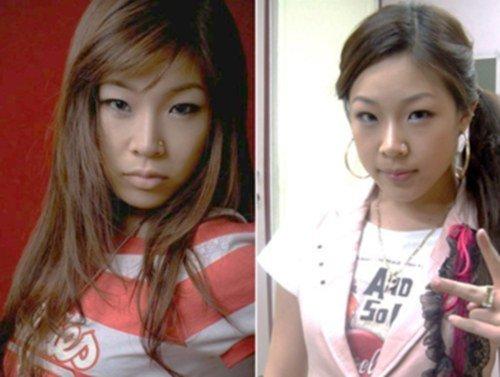 14位韩国女明星整形前后对比照，整容前后变化大不同