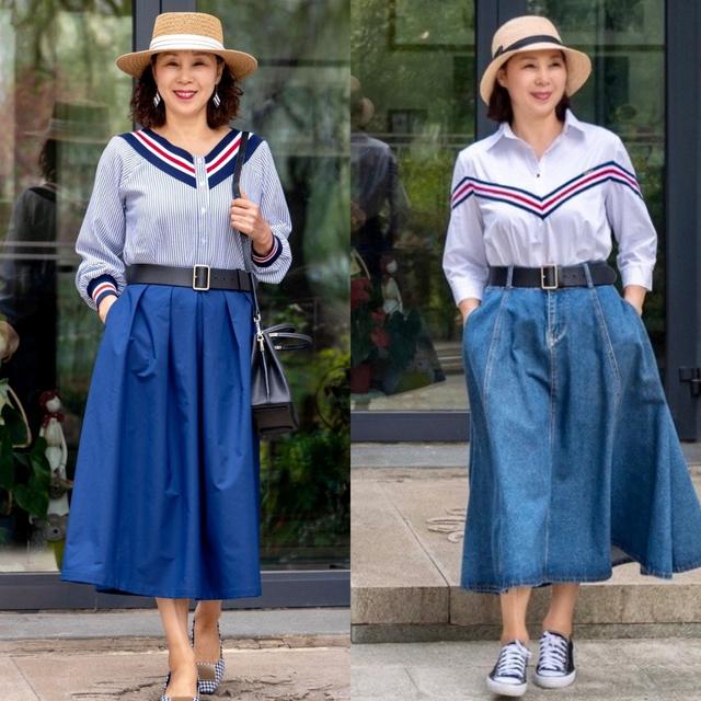 胖子怎么搭配衣服,胖女人夏天穿什么衣服最好看(体型微胖,年过60)