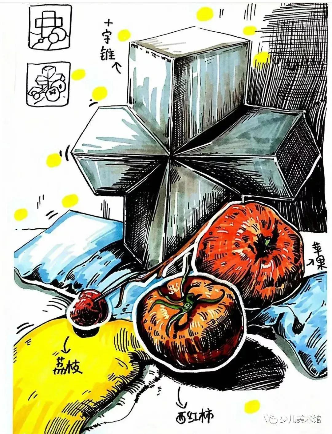 二次元人物简笔画(画动漫人物全身教程)
