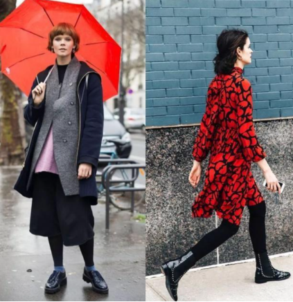 冬天浅色裙子怎么搭配打底袜，冬天浅色的裙子怎么搭配袜子（显瘦保暖又时髦的打底袜穿搭思路）