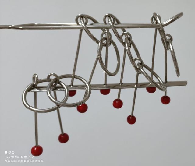 九连环怎么装上，九连环怎么装上去的视频（九连环第一百七十八步——学会即传承）