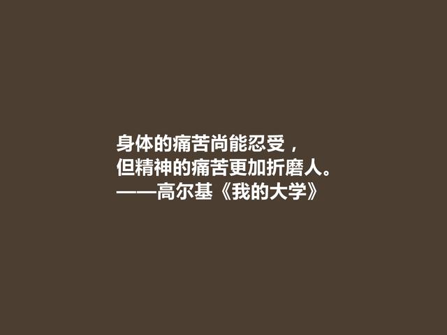高尔基的名言，高尔基的名言关于读书（名作《我的大学》十句格言）