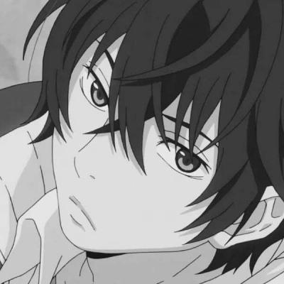 动漫头像男黑暗系，黑暗系男生动漫头像微信（黑白动漫男生头像2021）