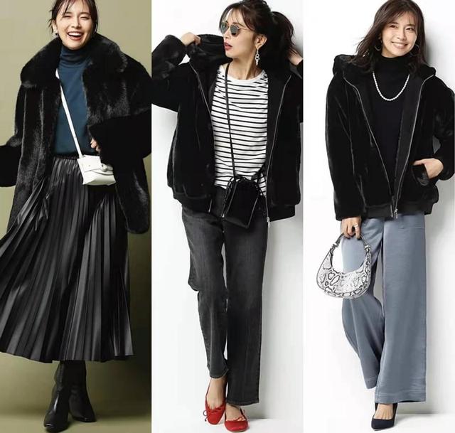 冬季超短款外套搭配，冬季外套不一定要穿长款