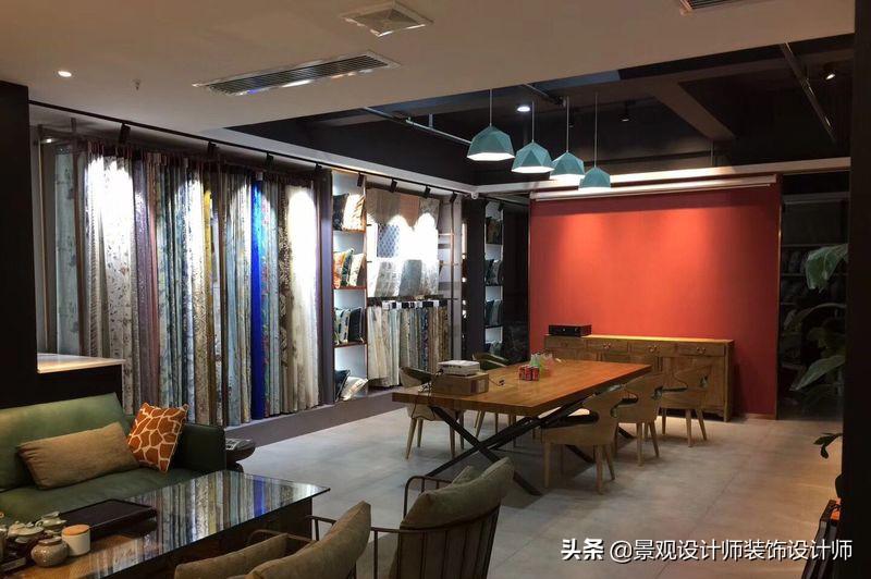 墙纸店面装修效果图，墙纸店门头设计效果图（窗帘店.壁纸店设计案例参考图1）