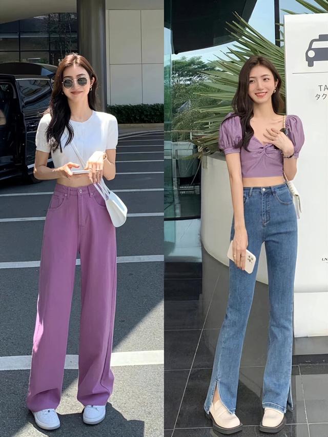 一身黑的穿搭固然高级,但是在夏天这个炎热的季节,尝试这种搭配有些不