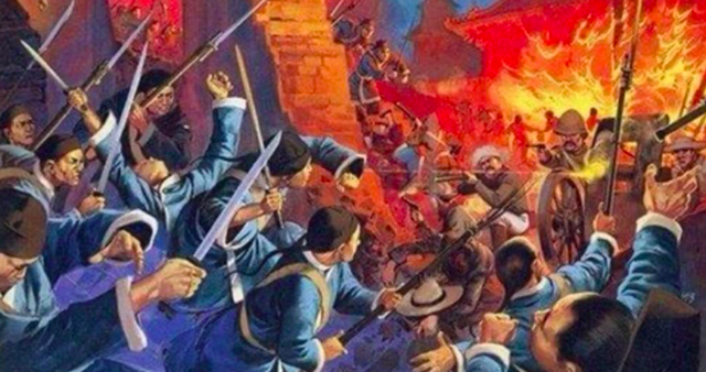 第一次鸦片战争最惨烈的战役，第一次鸦片战争道光皇帝为何表扬八旗