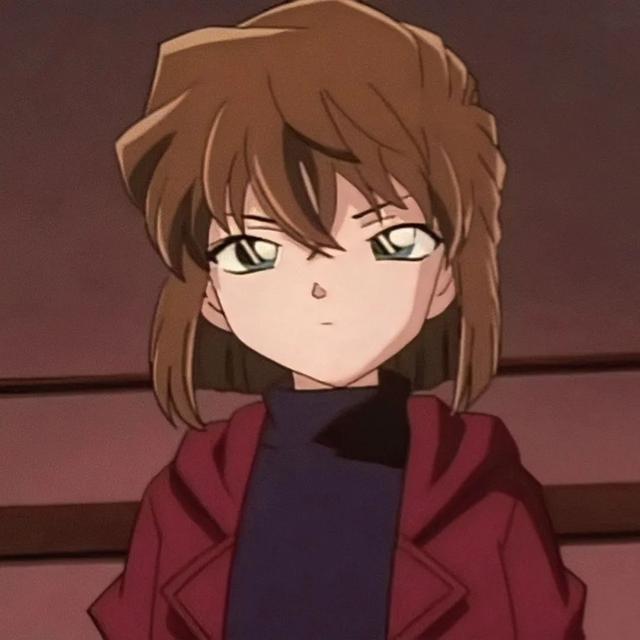 名侦探柯南里面的小哀头像，100张灰原哀头像合集