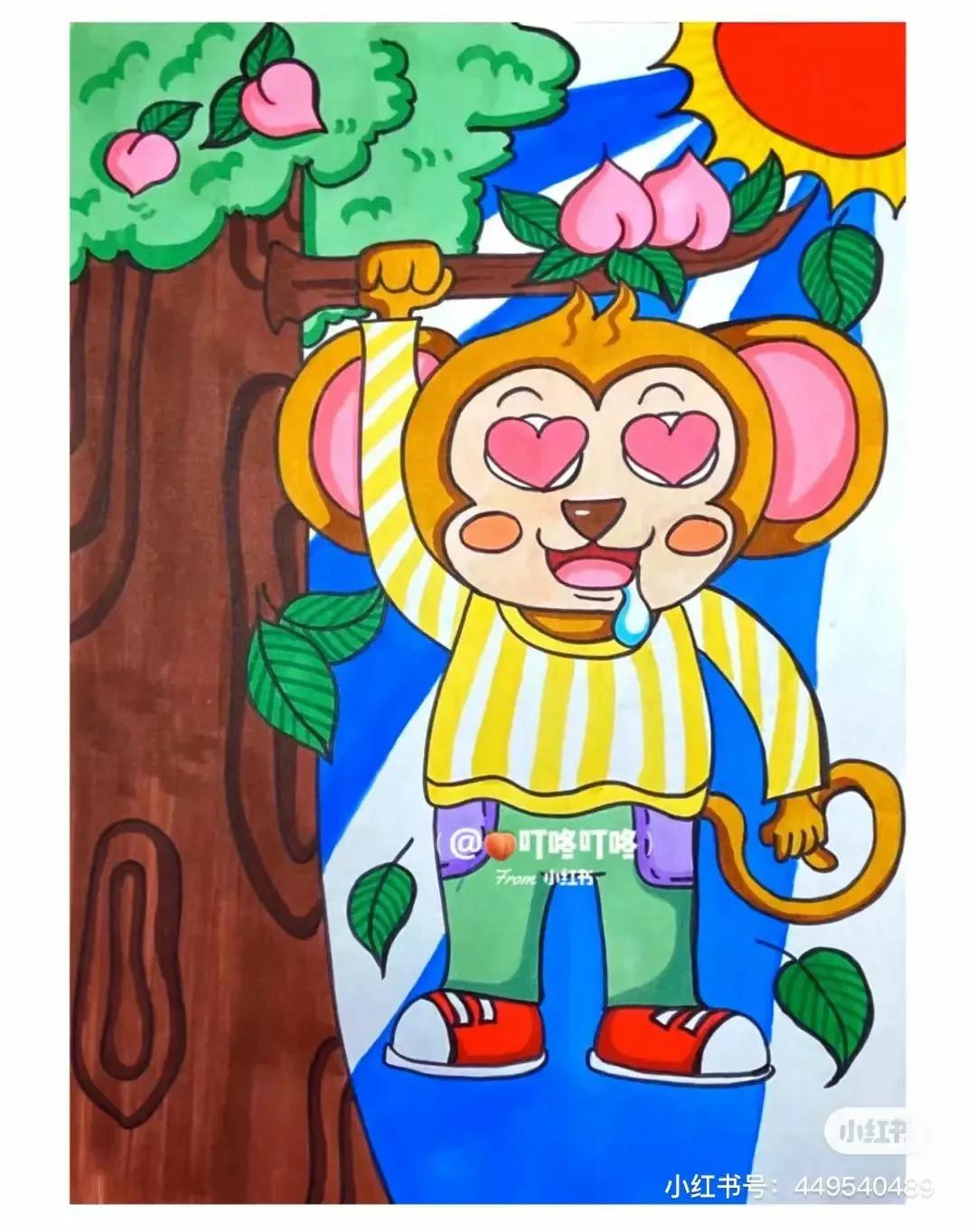 二次元人物简笔画(画动漫人物全身教程)