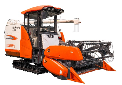 多功能大型履带收割机最新款，久保田全新EX108Q-S履带收割机