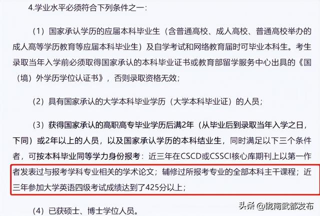 考研有什么要求，考研的条件和要求（英语四六级不达到这个数直接被淘汰）