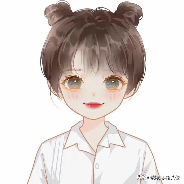 卡哇伊头像 超萌女生，卡哇伊女头微信（呆萌可爱的女生卡通头像）