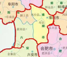 安徽城市面积最新排名，安徽行政区划调整大设想