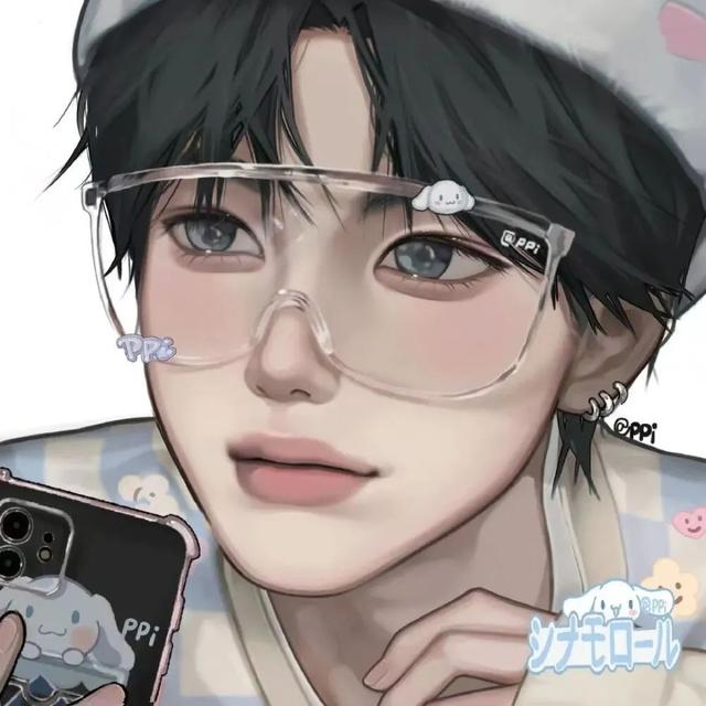 超甜的动漫情头，微信头像，超甜的动漫情头（情侣头像：可爱动漫情头图片）