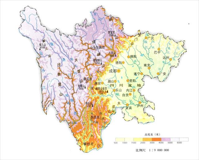 河北地图全图高清版大图，河北省卫星地图高清版大图最新版（漂亮简洁的中国各省区地形地势高清地图）