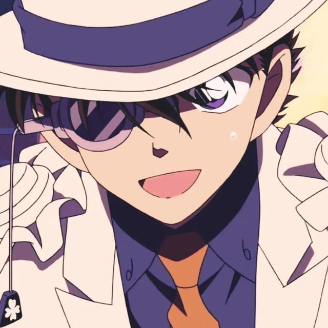 动漫怪盗基德头像微信，动漫怪盗基德头像（<黑羽快斗>头像合集）