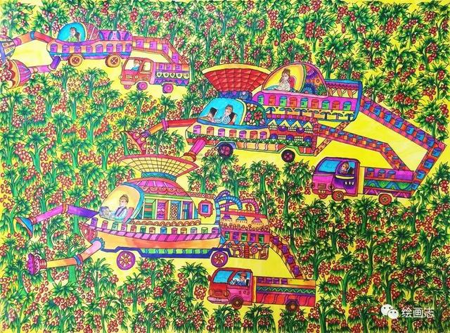 未来的科幻主题绘画简单，科幻画主题系列作品20张