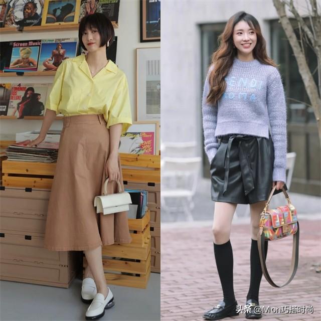 配裙子穿的鞋子，女生穿裙子配什么鞋比较好看（穿裙子还是最配“乐福鞋”）