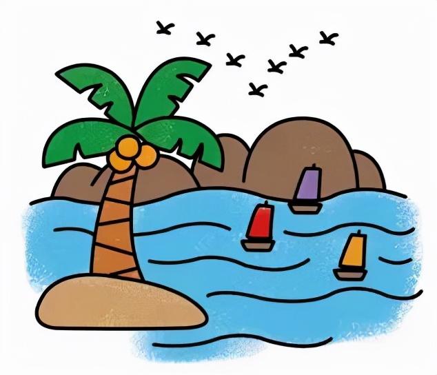 一步一步画白云，白云怎么画（60款唯美的风景简笔画教程）