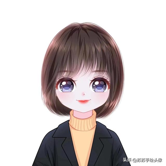 换个头像吧，超萌超可爱的女生卡通头像，八月你好