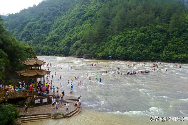 白水洋攻略，白水洋怎么玩（更有8万平米天然浅水广场）