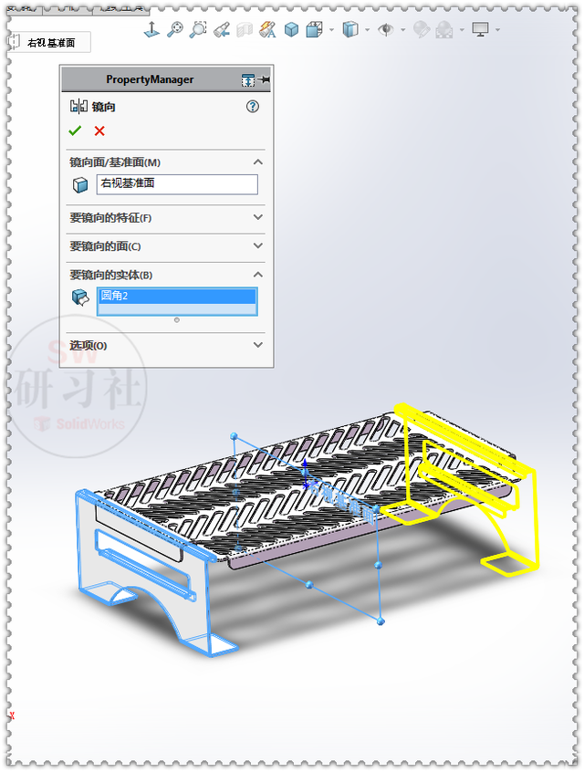 自制烧烤架子图片大全尺寸，烧烤架子制作尺寸图（用SolidWorks画一个简易的钣金烧烤架）