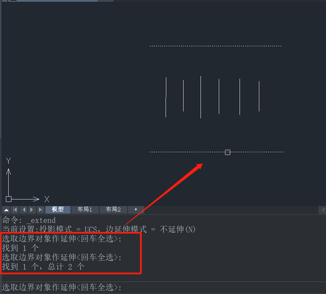 cad延伸命令，AutoCAD 中延伸命令（测绘CAD丨CAD如何通过窗交延伸所有对象）