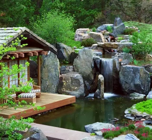 家庭水池喷泉景观造型图片