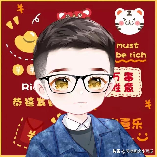 可爱男生动漫头像微信，可爱男生动漫头像（手绘的男士卡通微信头像）