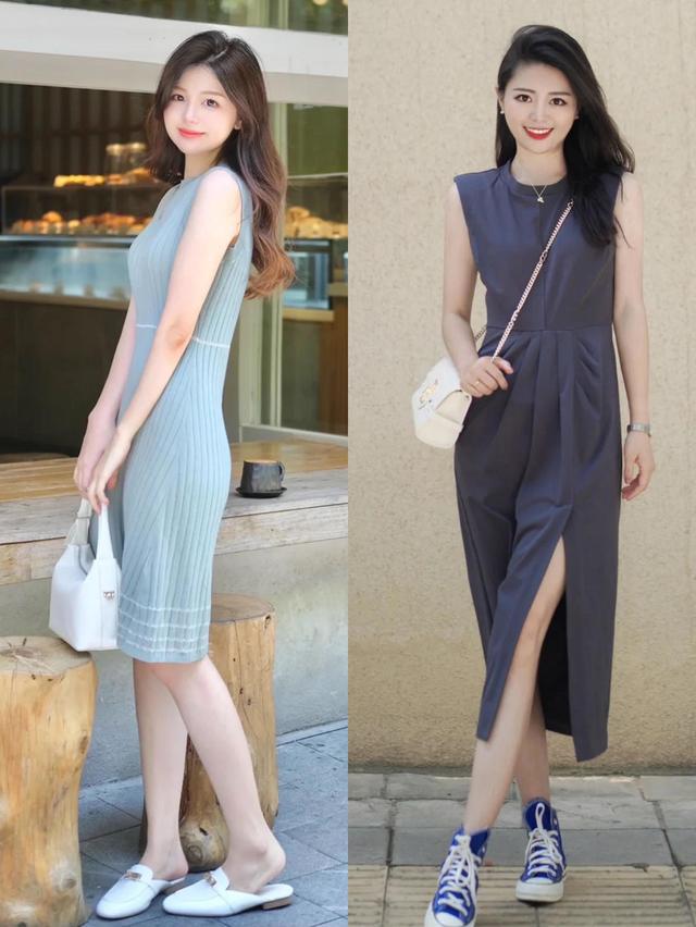 过膝裙子怎么搭配，过膝裙子怎么搭配好看（今年流行的连衣裙都是“过膝款”）