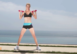 哑铃经典8个动作图解，哑铃经典8个动作（8个哑铃塑形动作）