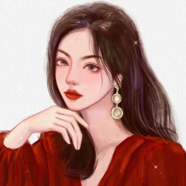 超适合跨年用的红色系头像微信，超适合跨年用的红色系头像（跨年红色系女生头像，白泽）