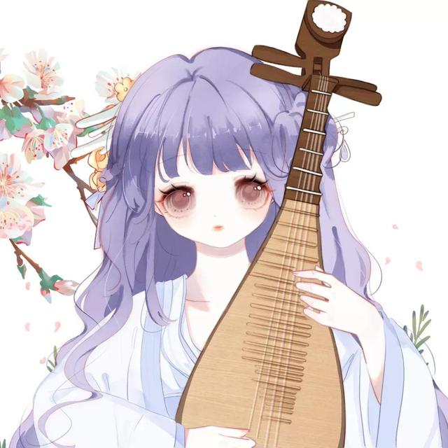 蓝紫色最准确图片，意境蓝色，紫色系头像微信（下次见面，就从一朵花开始吧）