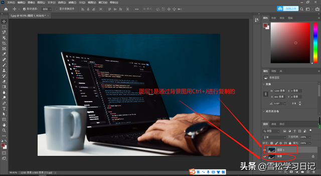 用PS复制背景图层的6种方法，ps复制图层和复制背景的区别（不再为学习PS发愁）