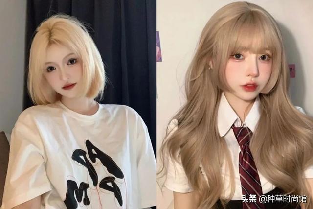 发色女头，微信头像，发色女头（2022最火的“发色模板”）