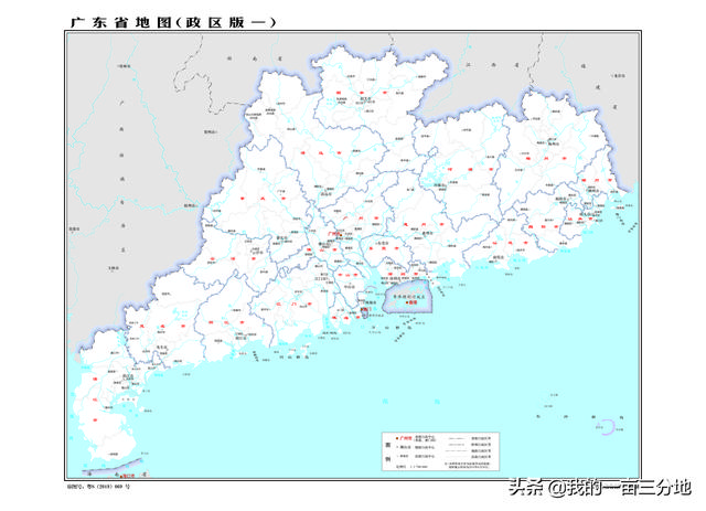 广东地图全图可放大，广东地图全图最新版（中国地图<广东省>）