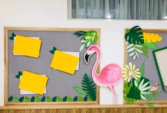 幼儿园环创主题墙图片，简单上档次幼儿园环创（春天你好丨幼儿园春季主题环创系列）